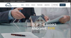Desktop Screenshot of pricemortgage.com